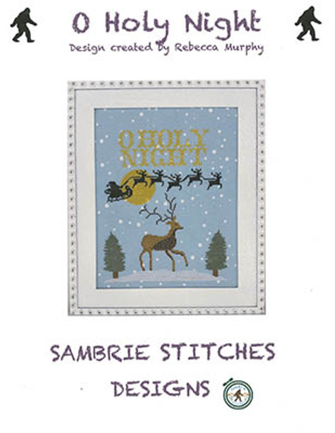 O Holy Night 120W x 150H by SamBrie Stitches Designs 23-2894 YT