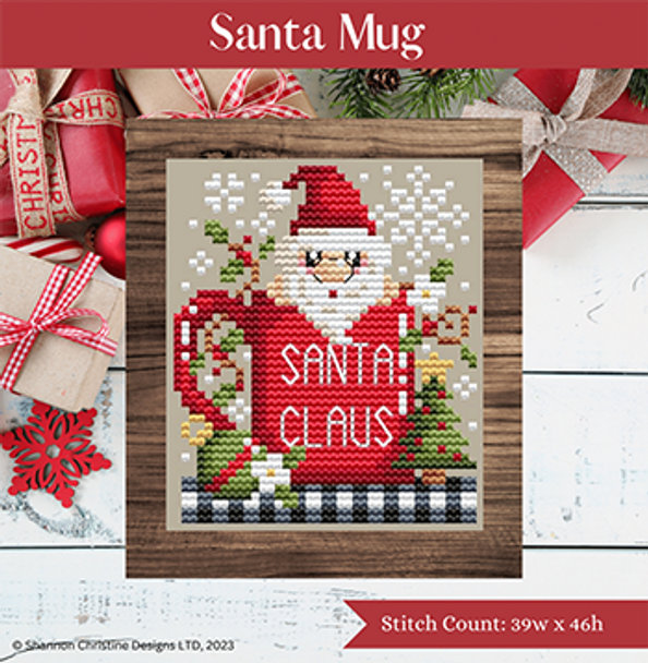 23-3115 Santa Mug by Shannon Christine Designs