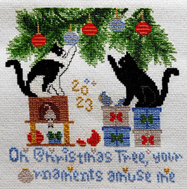 Kitty Christmas by Sister Lou Stiches 23-3109