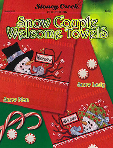 Snow Couple Welcome Towels 101w x 46h by Stoney Creek Collection 23-3236