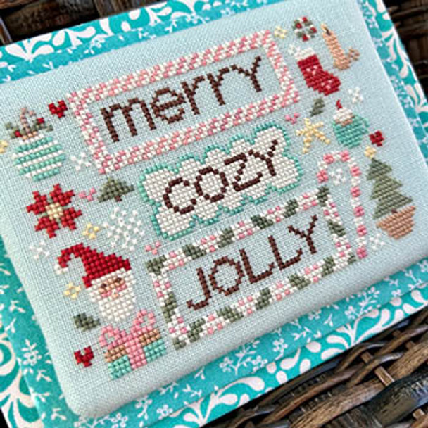 Merry Cozy Jolly 88w x 55h by Sweet Wing Studio 23-3163 YT