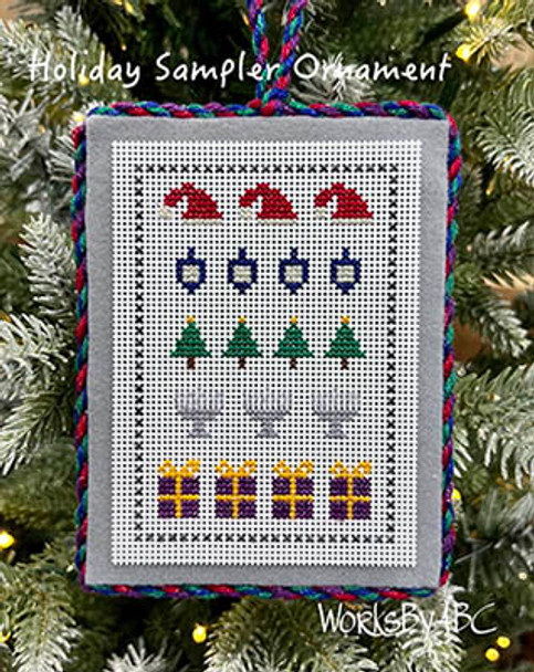 Holiday Sampler Ornament by Works By ABC 23-3162