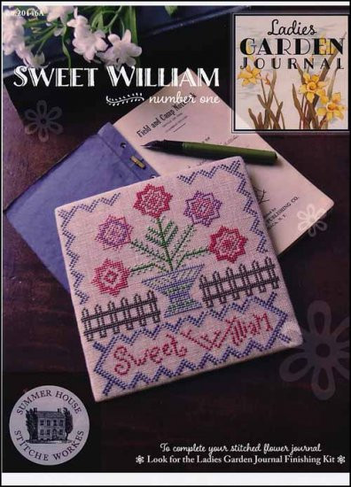 YT Sweet William Number One Stitch count is 89W x 89H Summer House Stitche Workes