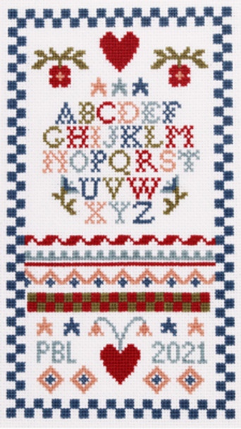 PC2496 The Posy Collection Vintage Americana Sampler