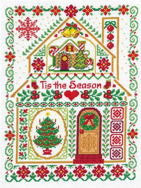 Ursula Michael Designs Christmas Sampler 1  135w x 185h