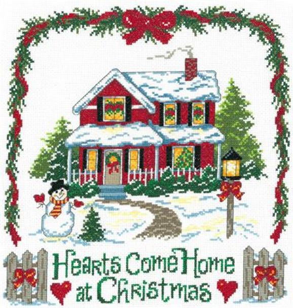 Ursula Michael Designs Hearts Come Home at Christmas 152w x 165h