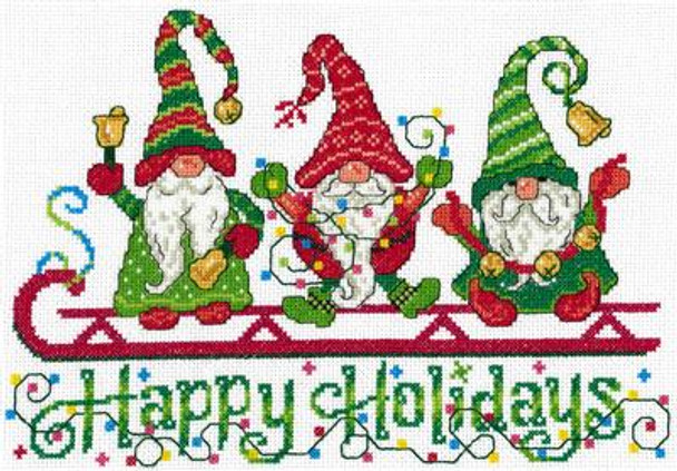 Ursula Michael Designs Happy Holiday Gnome 154w x 106h