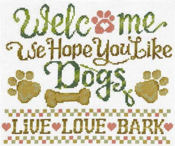 Ursula Michael Designs Hope You Like Dogs 133w x 114h