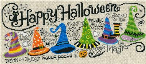 Ursula Michael Designs Halloween Hocus Pocus 202w x 91h