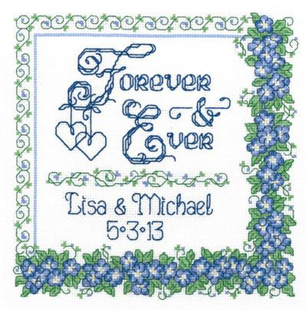 Ursula Michael Designs Forever and Ever 114w x 114h