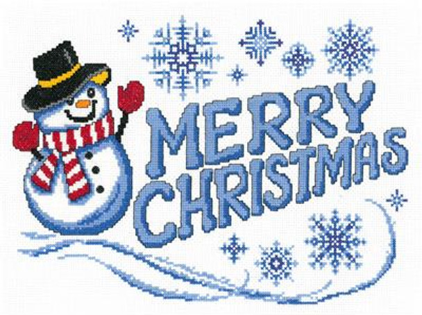 Ursula Michael Designs Christmas Snowman 168w x 118h