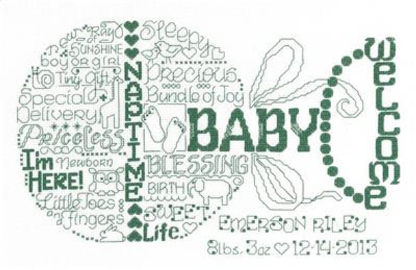 Ursula Michael Designs Let's Love Baby 167w x 104h