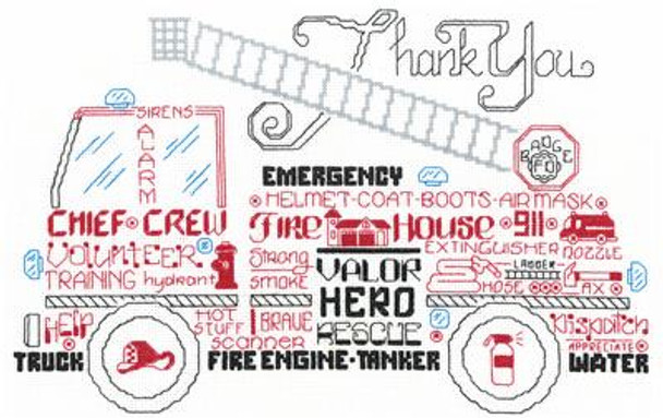 Ursula Michael Designs Let's Appreciate Firemen 179w x 113h