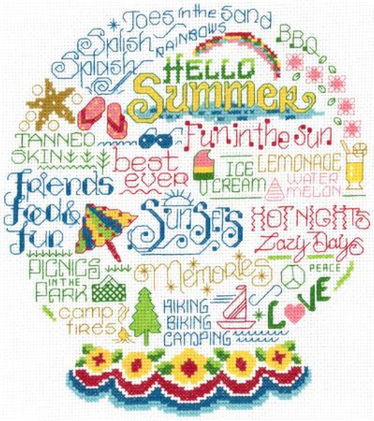 Ursula Michael Designs Let's Have Fun in the Sun 112w x 127h