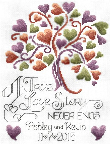 Ursula Michael Designs Love Story 104w x 144h