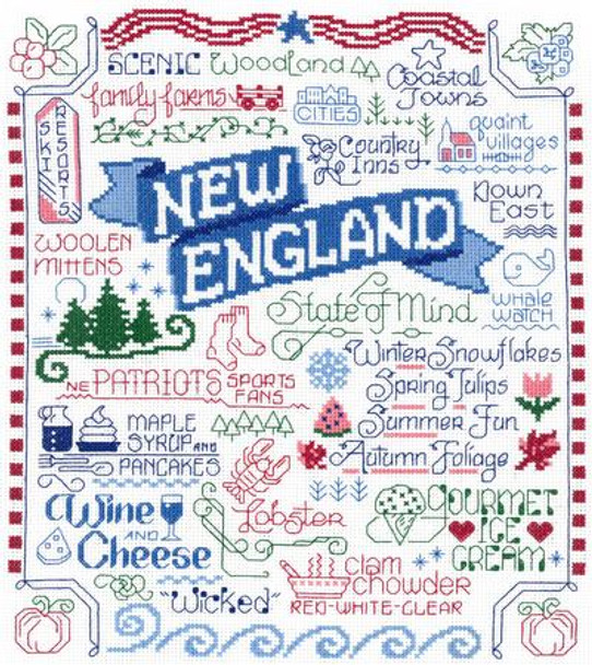 Ursula Michael Designs  Let's Visit New England 142w x 163h