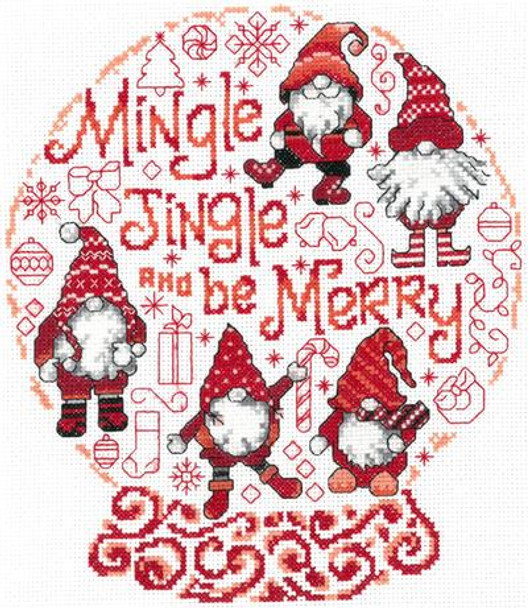 Ursula Michael Designs Let's Mingle & Jingle 114w x 130h