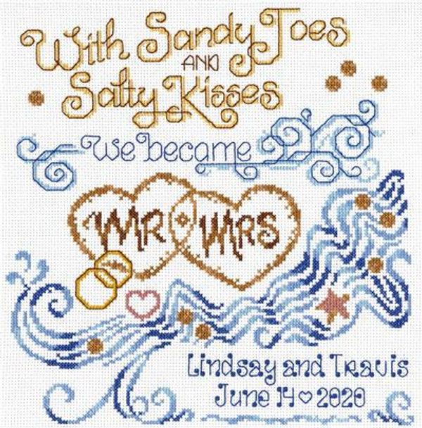 Ursula Michael Designs Salty Kisses Wedding 135w x 139h