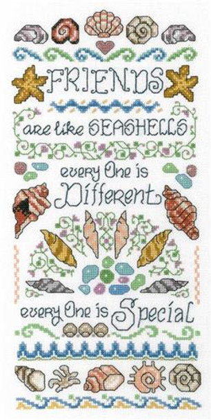 Seashell Sampler 84w x 179h Imaginating (Ursula Michael) 10-1941