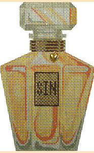 LL150G Labors Of Love Sin Perfume Bottle 18 Mesh 3.5" x 5.5"