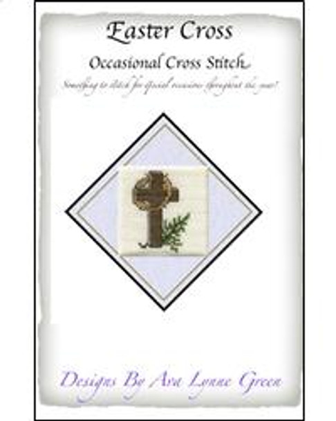 Easter Cross Occasional Cross Stitch 25 x 35 Terri's Yarns and Crafts