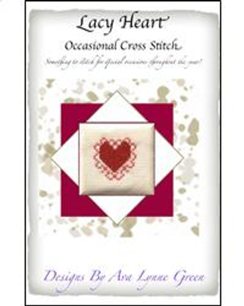 Lacy Heart Occasionals Cross Stitch 22 x 22 Terri's Yarns and Crafts