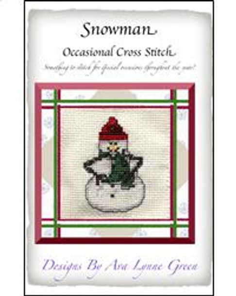 Snowman Occasional Cross Stitch 42 x 40 Terri's Yarns and Crafts