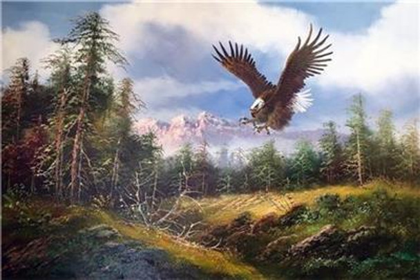 Eagle Hunt 525W x 351H The Frame Corner