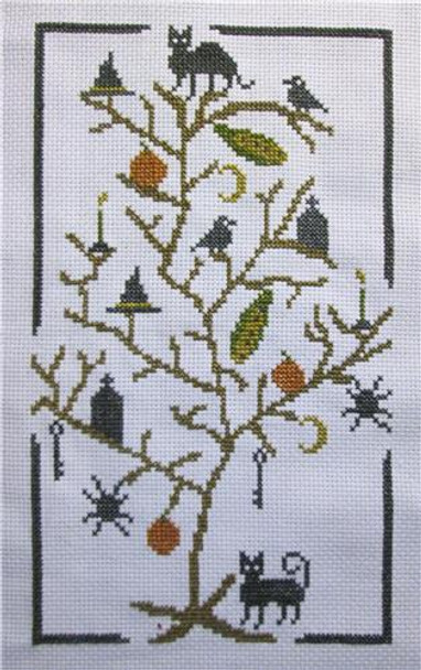 Halloween Tree 78 Wide by 134 High The Stitcherhood 