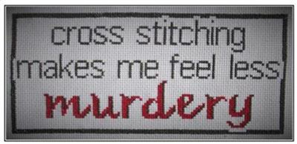 Murdery 122 Wide by 54 High The Stitcherhood 