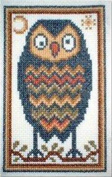Odd Owl 81 high and 51 wide The Stitcherhood 