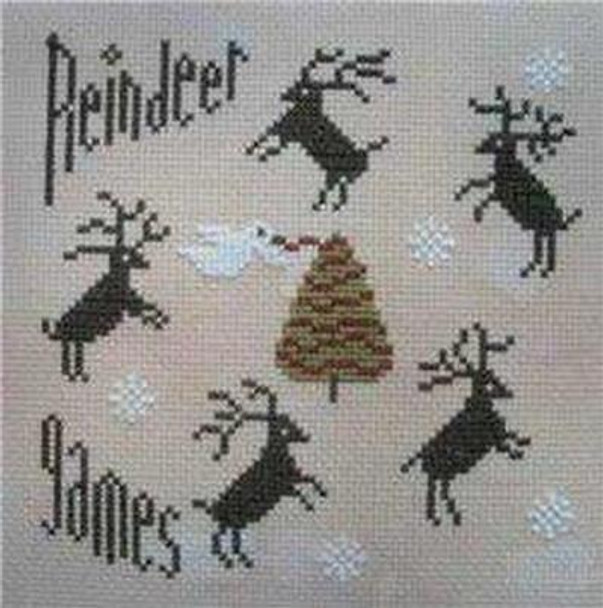 Reindeer Games 80 high and 80 wide The Stitcherhood 