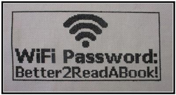 WiFi Passwork (Family Friendly Version) 127w x 63h The Stitcherhood 