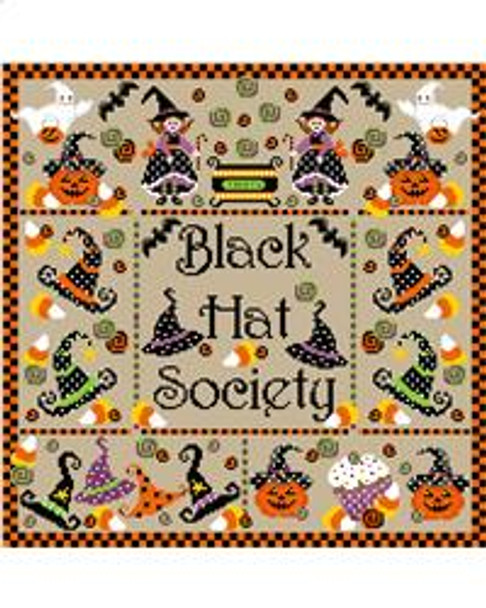 Black Hat Society 192 x 192 Sugar Stitches Design