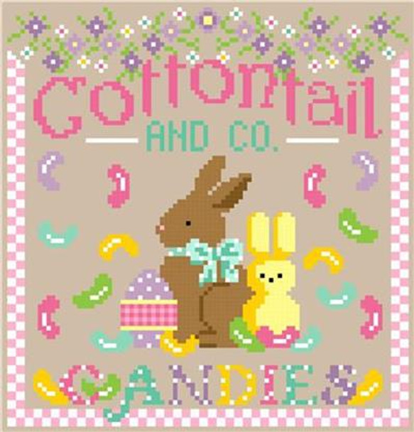 Cottontail Candies 94 x 98 Sugar Stitches Design