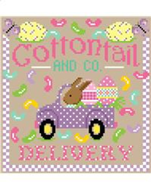 Cottontail Delivery 94 x 98 Sugar Stitches Design