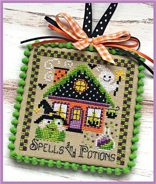 BOOville Magic Shop  61w x 61h Sugar Stitches Design