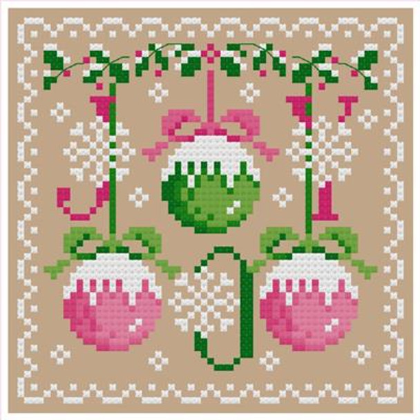 Holiday Joy 61w x 61h Sugar Stitches Design