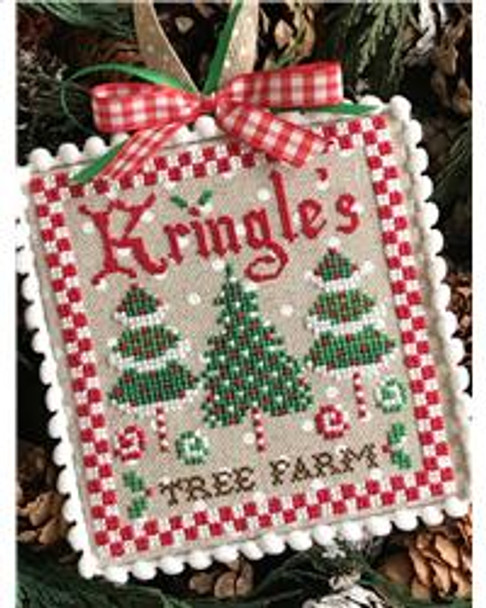 Kringle's Tree Farm 58 x 60 Sugar Stitches Design