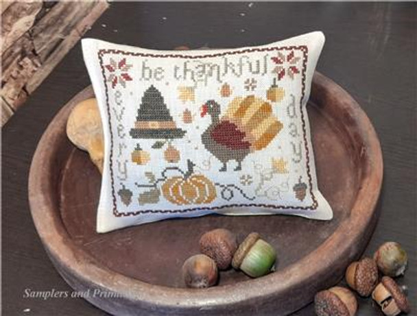 Be Thankful 89w x 73h Samplers and Primitives