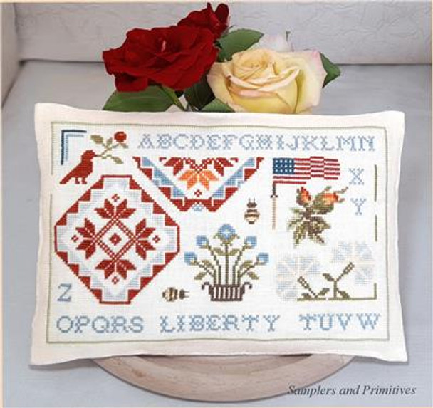 The Liberty Quaker 147w x 94h Samplers and Primitives