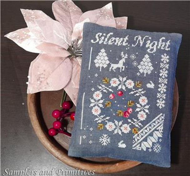 Silent Night 89w x 122h Samplers and Primitives