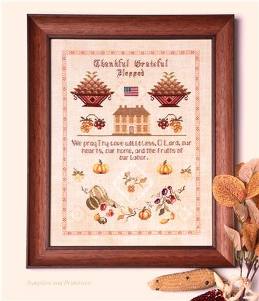 The Thanksgiving Sampler 165w x 220h  Samplers and Primitives