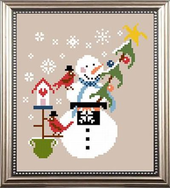 Frosty Friends 71 W x 77 H Stitch N Needs