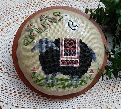 Black Sheep, White Crow 62 W x 66 H Stitch N Needs