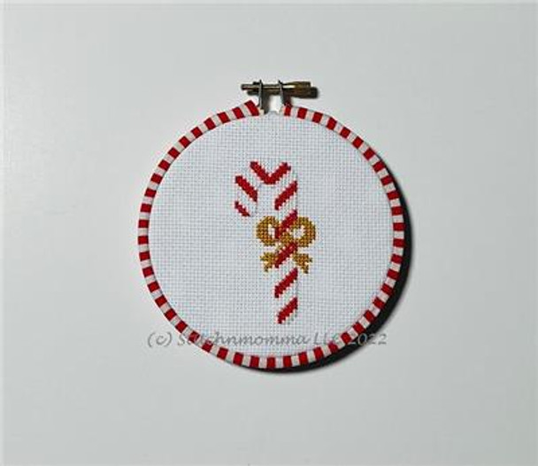 Magnificent Minis - Candy Cane 22w x 45h Stitchnmomma