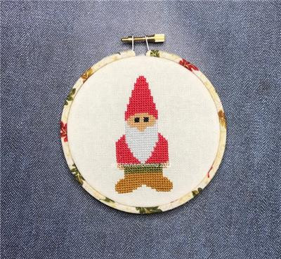 Magnificent Minis - Autumn Gnome 24w x 50h Stitchnmomma