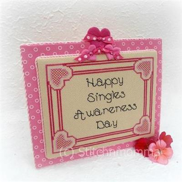 Singles Awareness 100w x 80h Stitchnmomma