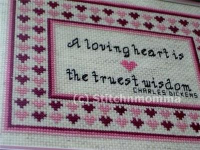 Truest Wisdom 97w X 69h Stitchnmomma