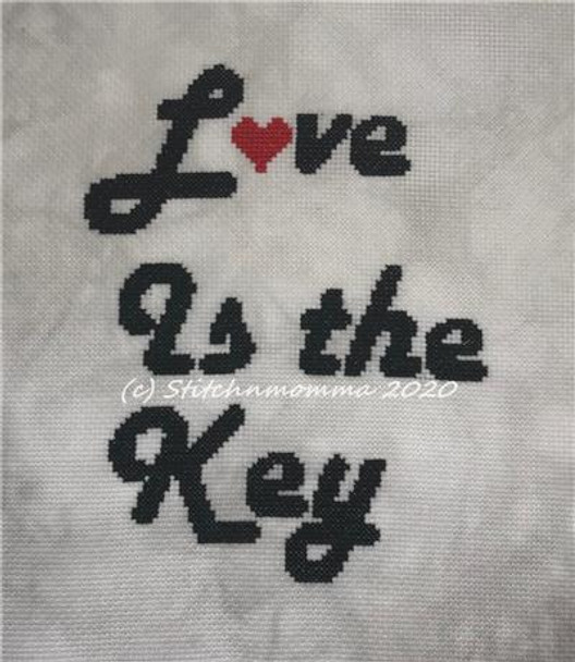 Love is the Key Stitchnmomma